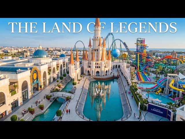 Inside The Land of Legends: Turkey’s Most Insane Theme Park & Water Park!