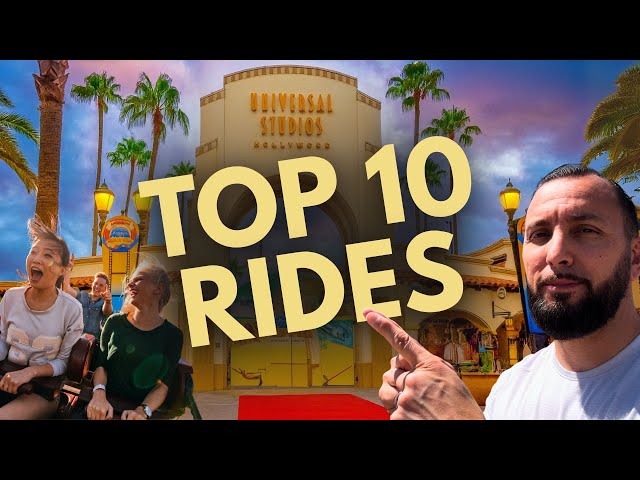 Ranking Every Universal Studios Hollywood Ride From Worst to Best! Top Ride at Universal Hollywood