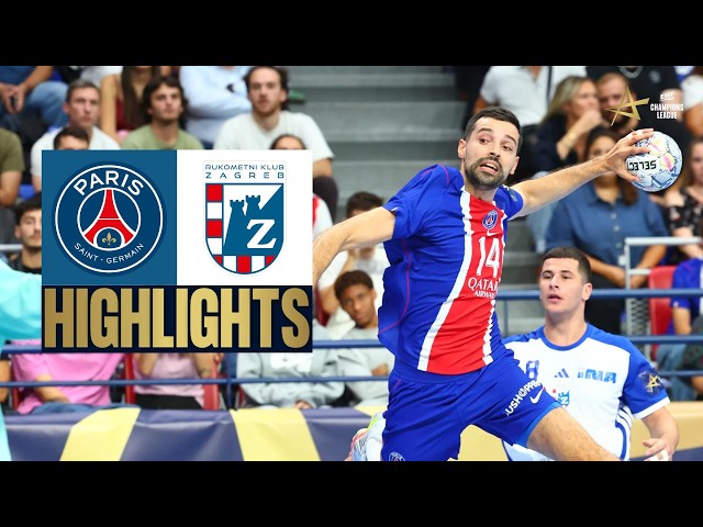 Paris Saint-Germain vs HC Zagreb | Highlights | EHF Champions League Men 2026/27