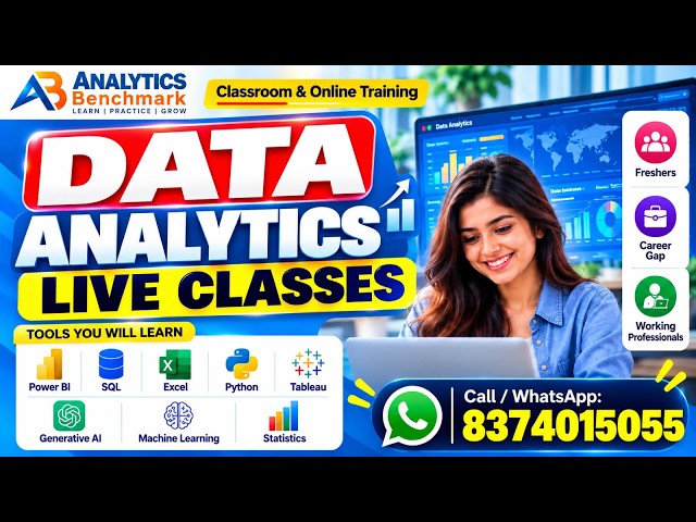 Data Analytics & Data Science with AI/ML Course in Hyderabad - |Data Analyst Training| 8374015055