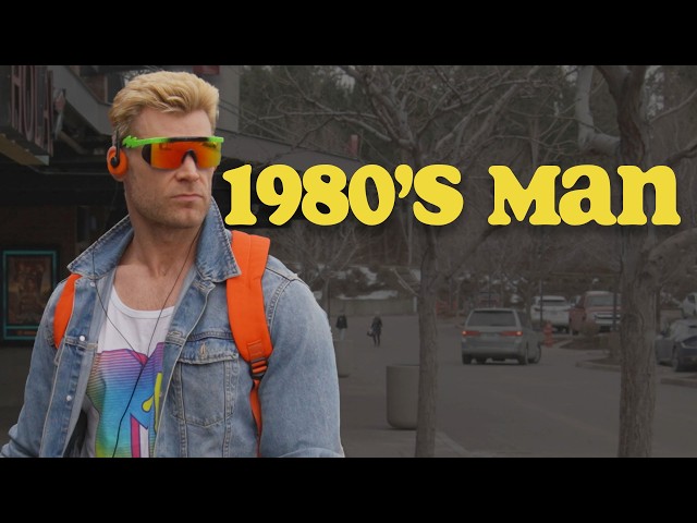 I Tried Living As A 1980's Man For A Week, Here's What Happened