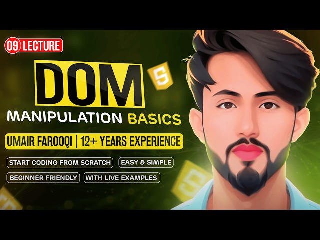 JavaScript DOM Explained in Detail | Events, Functions, Text & Style Changes | DOM Tutorial