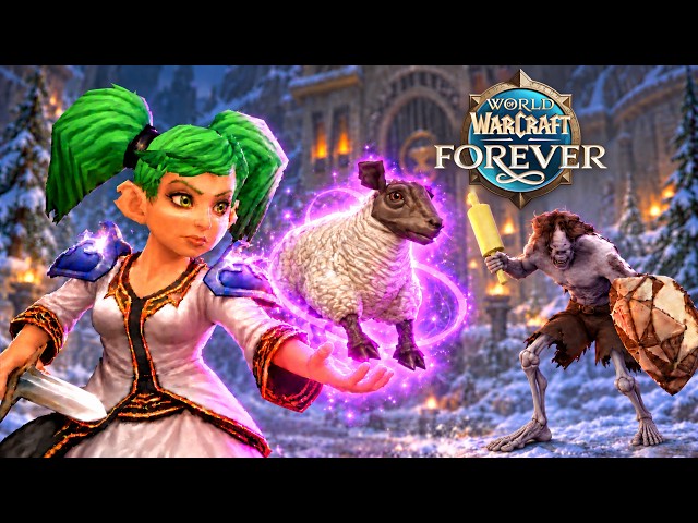 WoW Forever Little Pyromancer | Mage PvP [4K]