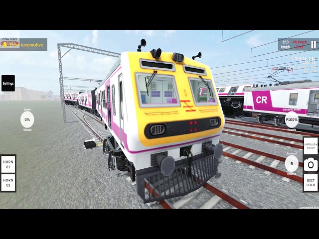 Mumbai Local Train Accident in RG Train Tech Demo Android Gameplay | Indian Local Train Game Video