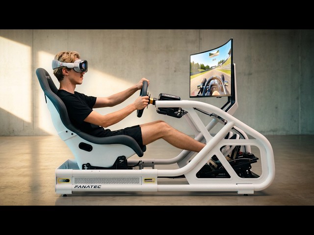 I Built My Dream Racing Simulator! (Fanatec GT Cockpit Review)
