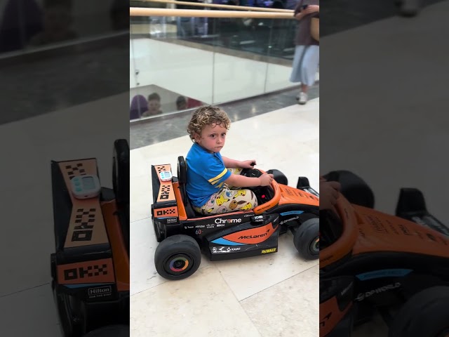 Driving an F1 Car in a Mall