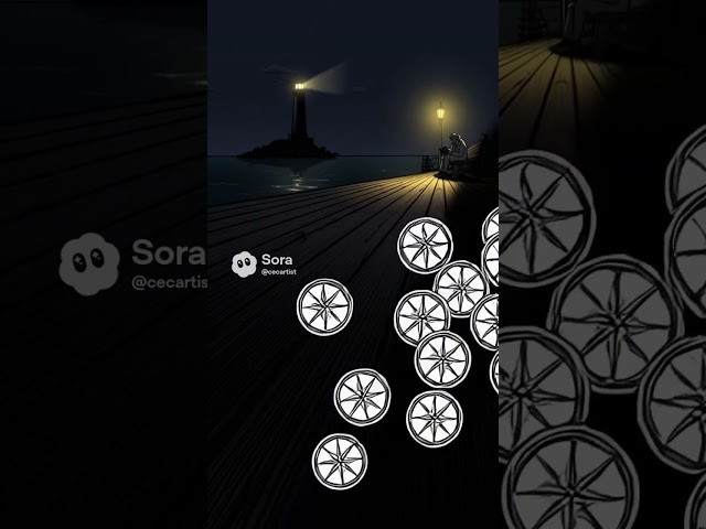 The Watcher Of Grey Harbour - "Windy Fortunes" by CEC and Sora #youtubeshorts #sora #ai #cec