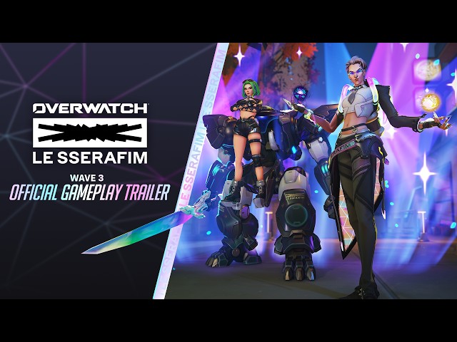 Overwatch x LE SSERAFIM | Made My Night | Gameplay Trailer
