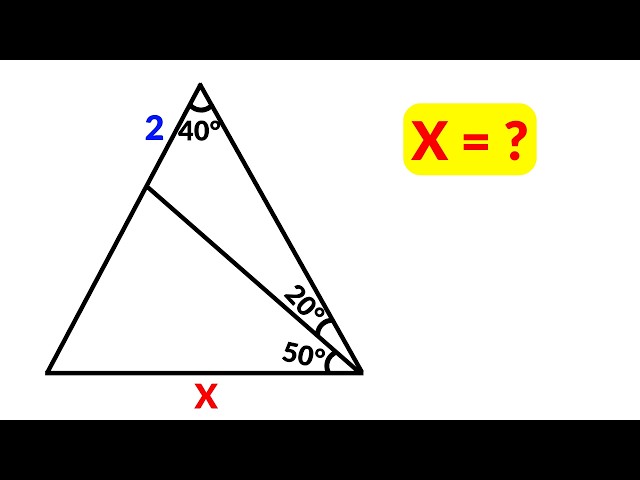A Nice Geometry Challenge | Math Olympiad