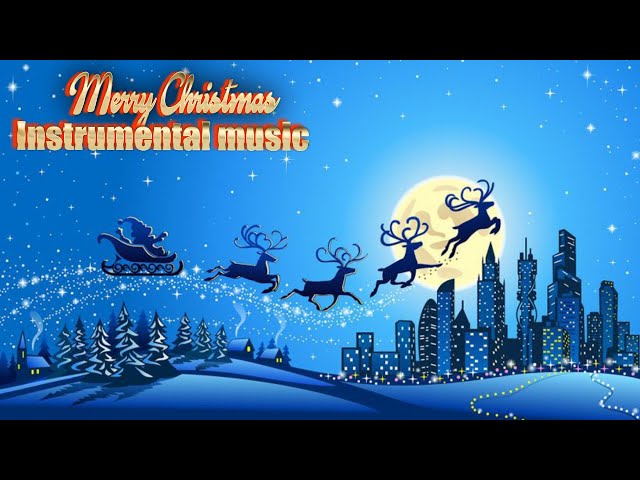 Instrumental Christmas Music with Crackling Fireplace🎁🎅🏼 | Christmas Ambience 24/7🔔🎄🎅🏼
