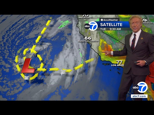 Cyclone to bring rain to SoCal - see the timing breakdown