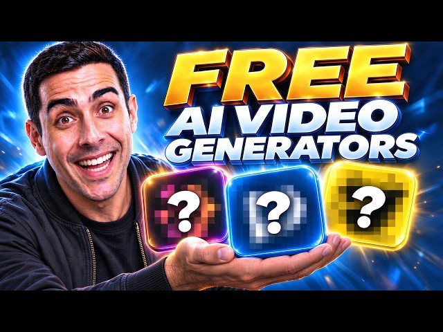 3 AI Video Generators for FREE and UNLIMITED Videos