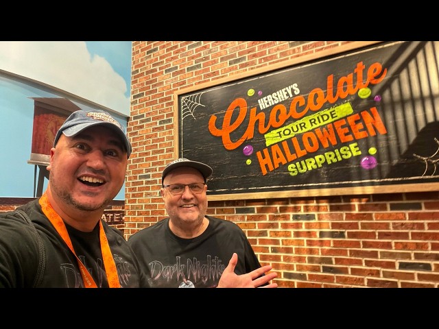 NEW Hershey’s Chocolate Tour Ride Halloween Surprise!