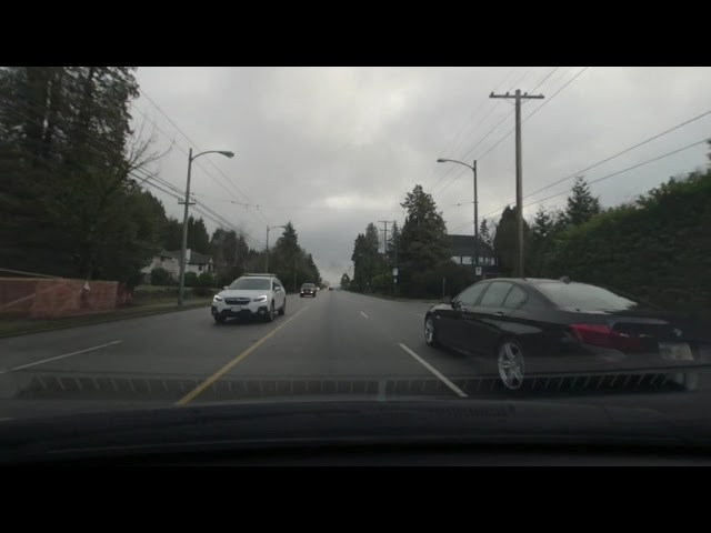 Driving in Vancouver Canada - Vuze XR with stabilization - VR 180 3D - February 2021