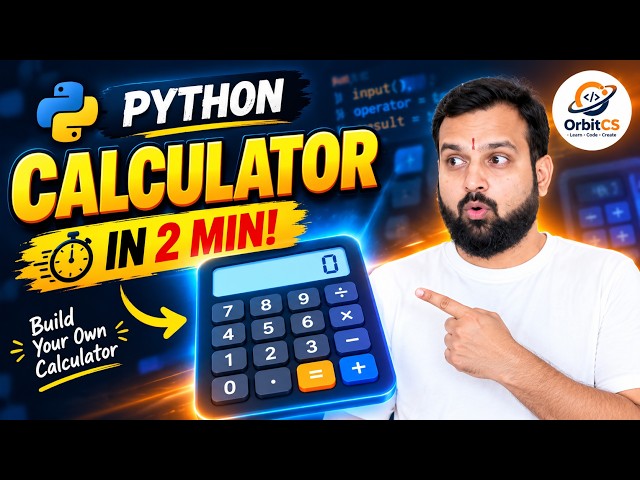 Can You Code a Calculator in Python? (Easy Tutorial for Python Calculator ) #python 