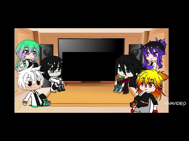 los pilares reaccionan a el rap de nezuko