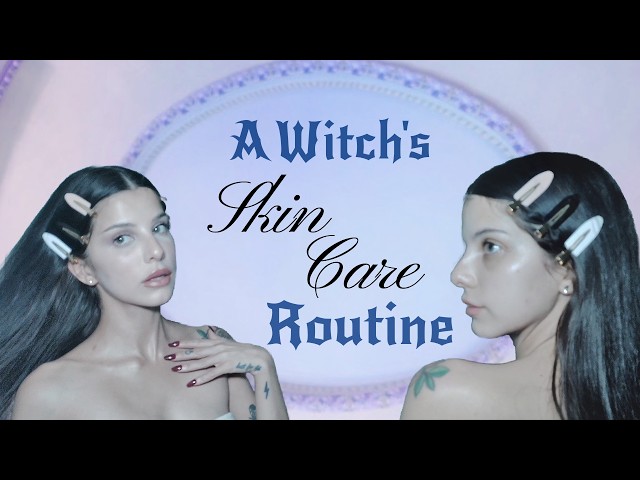 spiritual skin care routine (glamour candle & products I love)