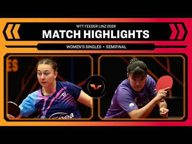 Natalia Bajor vs Lee Seungeun | WS SF | WTT Feeder Linz 2026