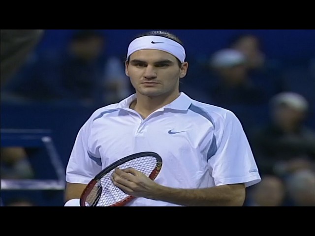 Roger Federer vs Thomas Johansson | Tennis Masters Cup 2002 RR3 Highlights