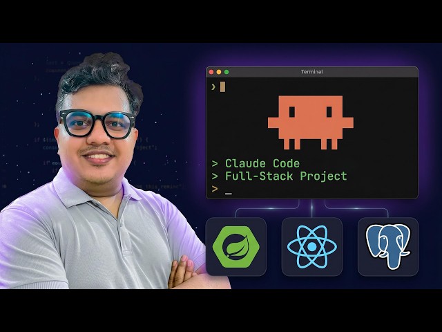 Claude Code Full-Stack Tutorial: Spring Boot + React + PostgreSQL (Real Dev Experience)