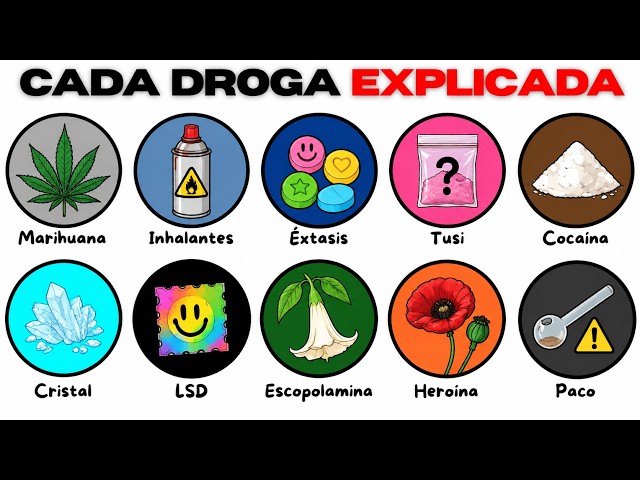 Cada Droga de la Calle y Sus Efectos, Explicada