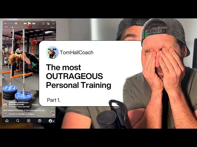 Coach Reacts to UTTER MADNESS Personal Training.... Part 1