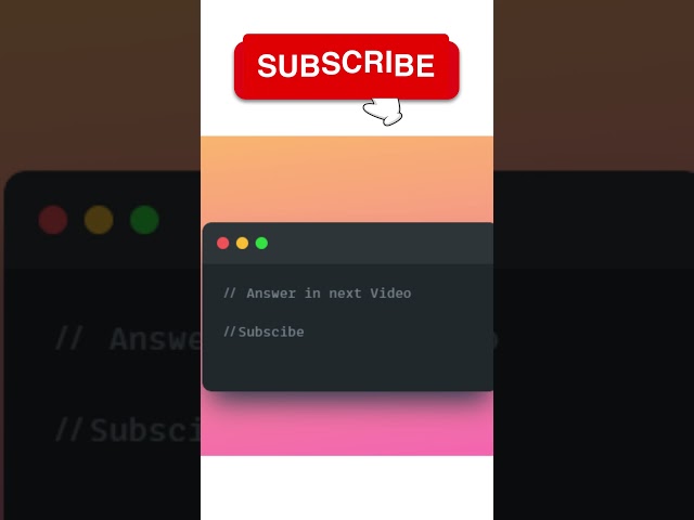 JavaScript Challenge: What Does Output? || JavaScript Easy Challenge