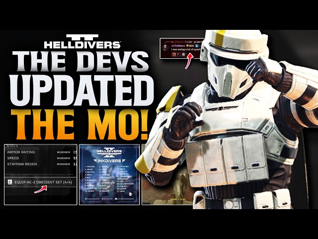 Helldivers 2 Devs Finally Do Something?!