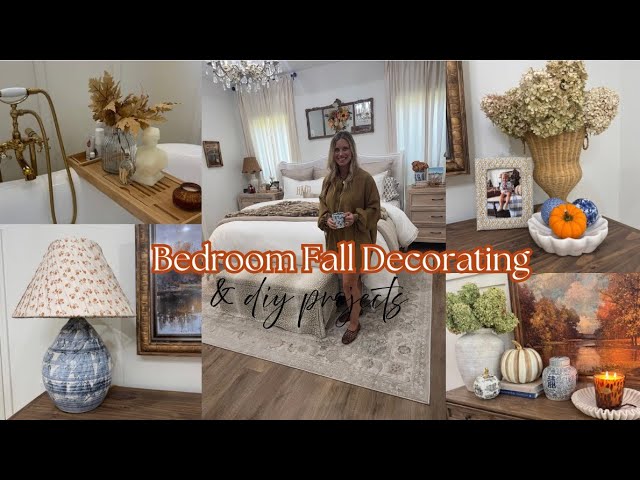 Decorate Our Bedroom for Fall With Me 🍂 | Cozy Fall Decorating + Easy DIY Projects