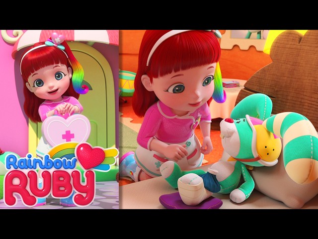 Nurse Ruby to the Rescue! | Rainbow Ruby - WildBrain | Full Episodes for Kids