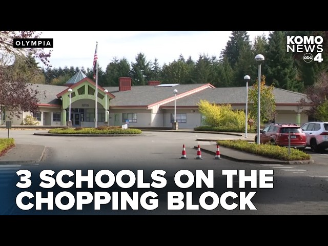 Olympia School District families push back on proposed elementary school closures