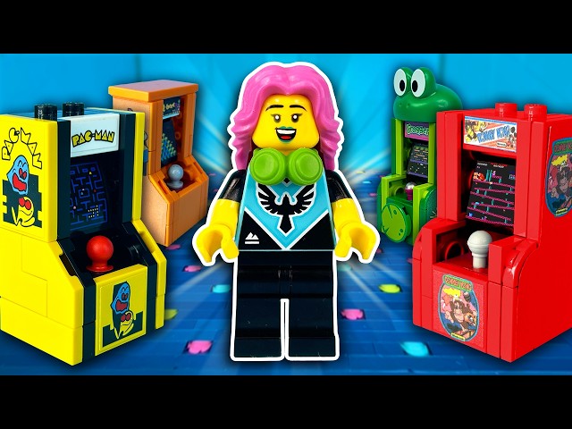I built a LEGO Video Game ARCADE...