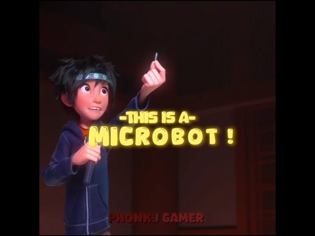 Hero Introduce "Microbots"...🥵🥶| BIG HERO 6 | #shorts #edit #bighero6
