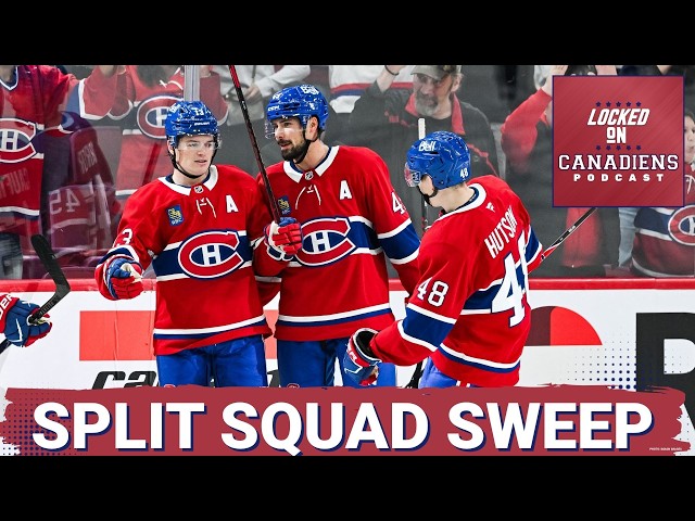 SPLIT SQUAD START: Montreal Canadiens DOMINATE Maple Leafs, Juraj Slafkovsky and Penalty Kill SHINE