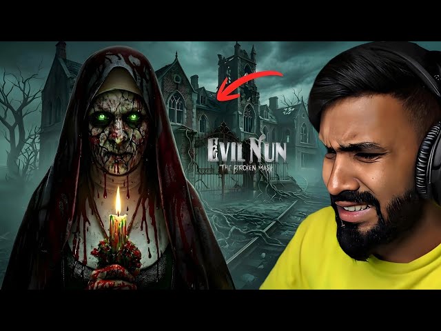 CAN I ESCAPE FROM EVIL NUN HAUNTED SCHOOL | TECHNO GAMERZ HORROR GAME | TECHNO GAMERZ