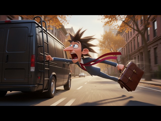 Pixar-Style 3D Animated Short Film for Brands | "Late for Work" [MiniMax-H3 & RTX 5090]