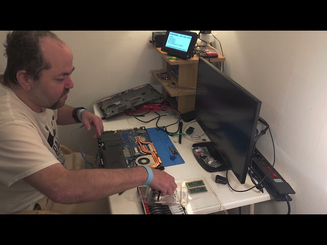 OPENING AND UPGRADING MSI THIN GF63 12VF LAPTOP