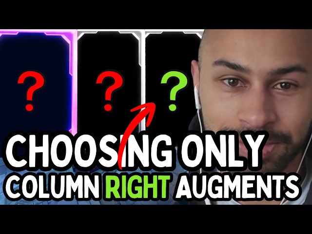 Can you win only picking augments from one column? I tried it.