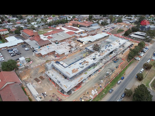 Cessnock Hospital Redevelopment reaches highest point of construction