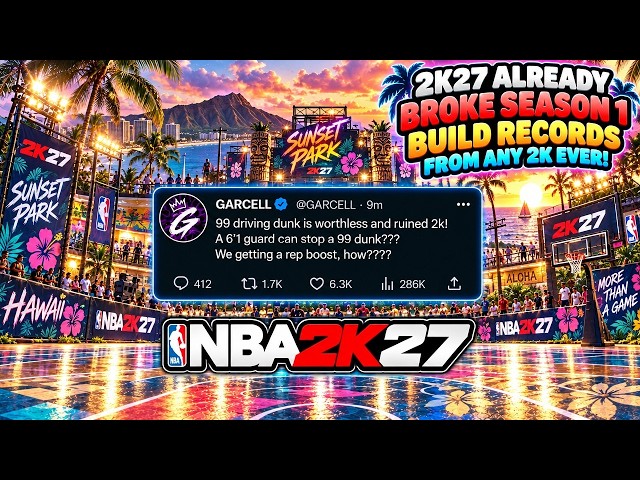 2K RUINED NBA 2K27… THEN GAVE US A REP BOOST 🤣