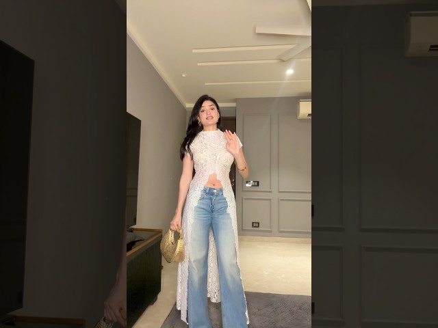 Found the *viral lace top* 🤍 #fashion #trend #ootd #viral