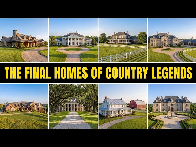 The Final Homes Of Country Music Legends