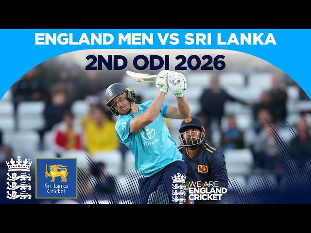 Thrilling Finish! | Highlights - England v Sri Lanka | 2nd Metro Bank ODI 2026
