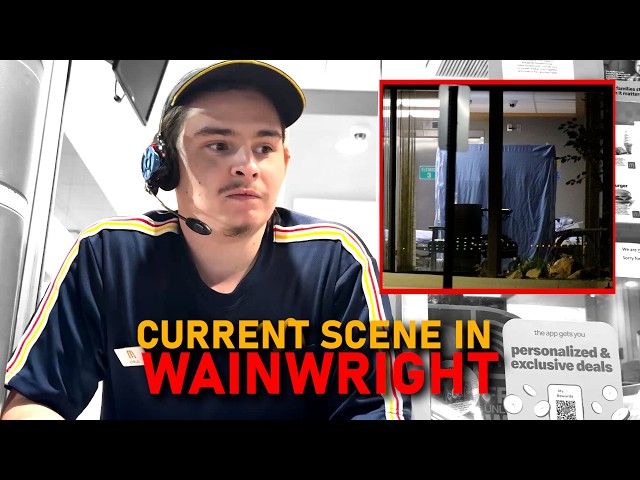 BREAKING: The Scene in Wainwright at 3 a.m. After the CFB Wainwright Fire