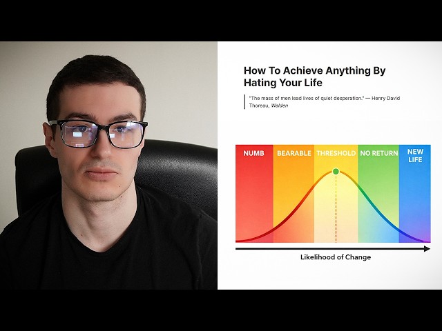 how to achieve anything by hating your life