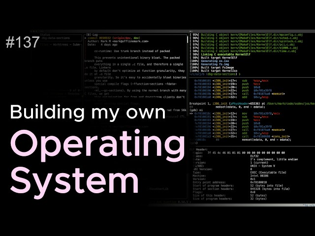 building my own OS in c++ (week 137, preemptive multitasking)