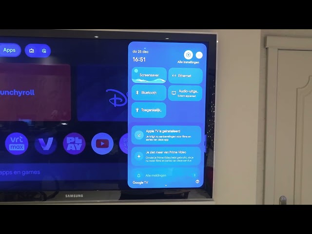 Apps updaten op google 4k tv streamer
