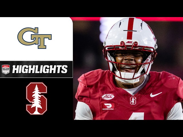 Georgia Tech Yellow Jackets vs. Stanford Cardinal | Full Game Highlights | ESPN College Football