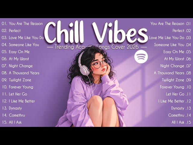 Peaceful Morning Vibes 🌿 Acoustic Pop Songs 2026 🎶 Relaxing English Songs for a Good Mood