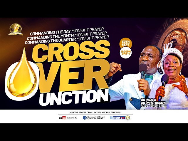 COMMANDING THE DAY MIDNIGHT PRAYER || CROSS OVER UNCTION || 30-09-2026
